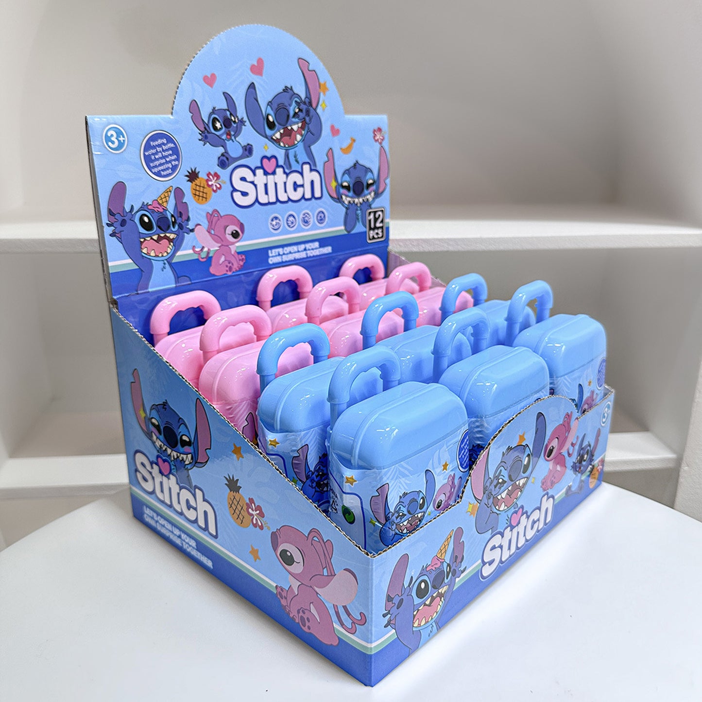 [2025 New]Stitch Little Emotions Series Figures Blind Box Figures, Random Design Action Figures Collectible Toys Home Decorations, Holiday Birthday Gifts for Girls and Boys, Single Box