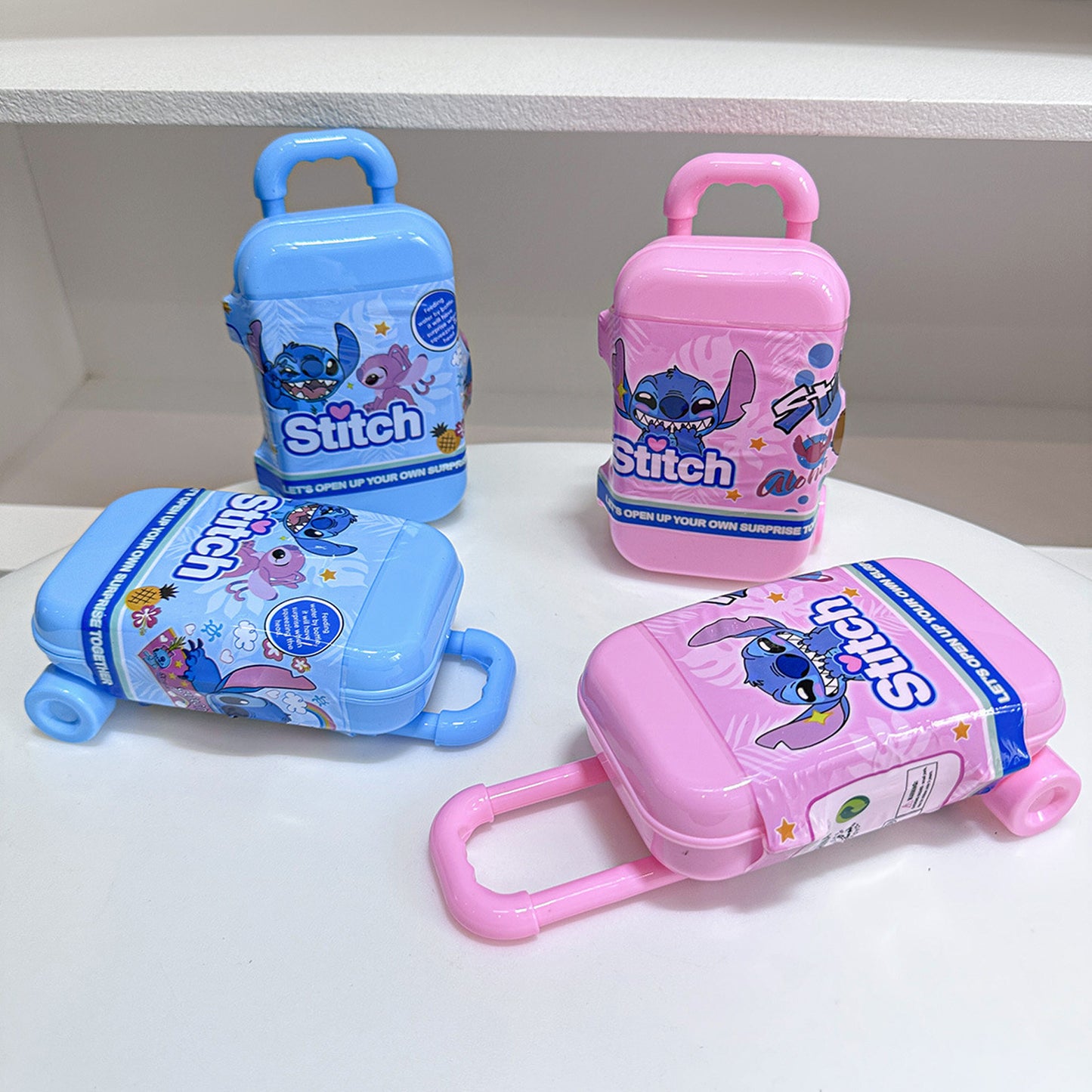 [2025 New]Stitch Little Emotions Series Figures Blind Box Figures, Random Design Action Figures Collectible Toys Home Decorations, Holiday Birthday Gifts for Girls and Boys, Single Box