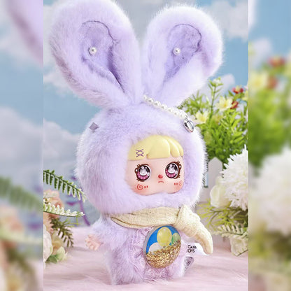 MOCICI Sweet Creative Bunny Pendent Box, Cute Fur Toy, Home Decoration, Ideal Gift for Girls(Random 1PCS)