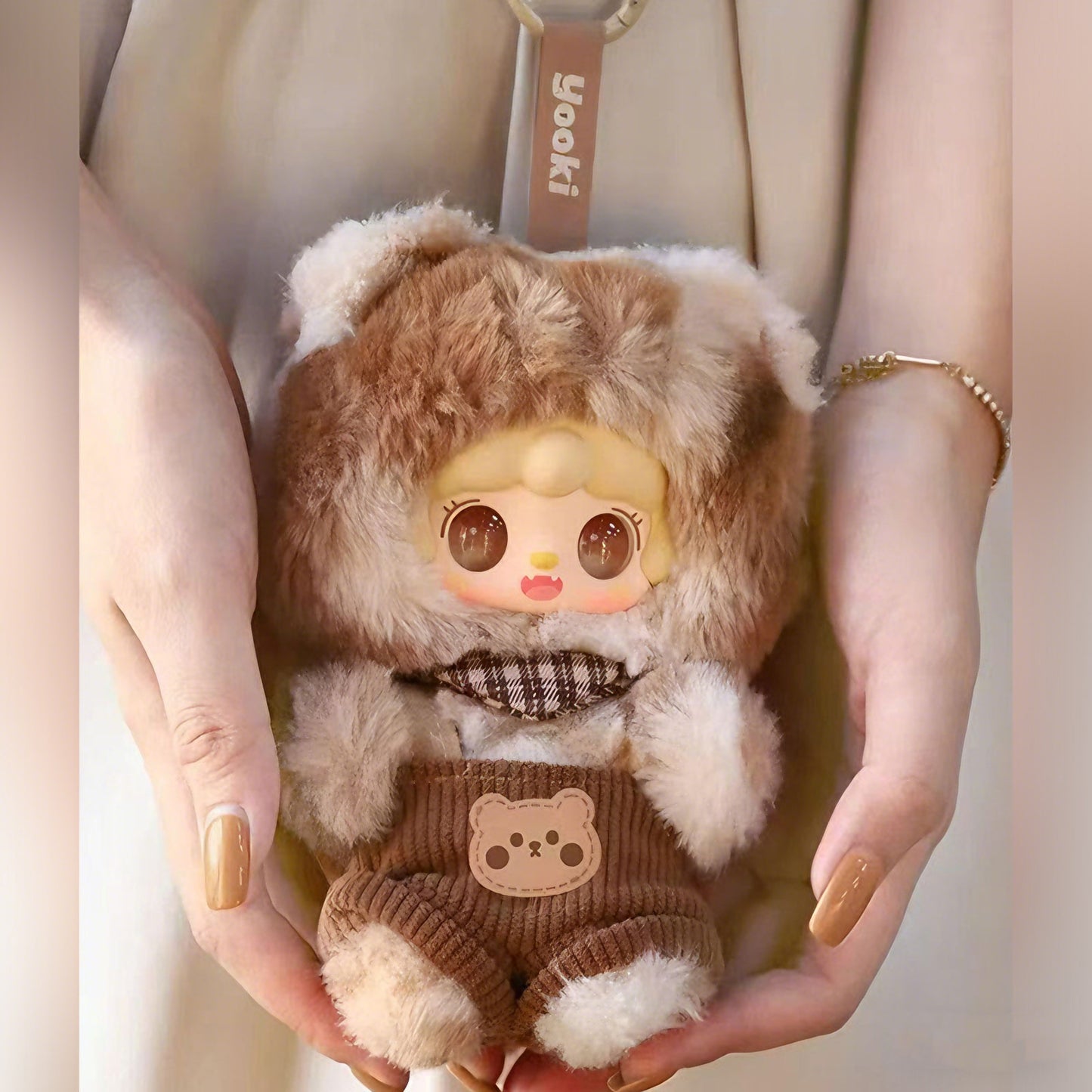 YOOKI Bear Hibernation Plan Series Blind Boxes, Cute Plush Toys, Pendants, Gift for Girls（Random 1PCS）