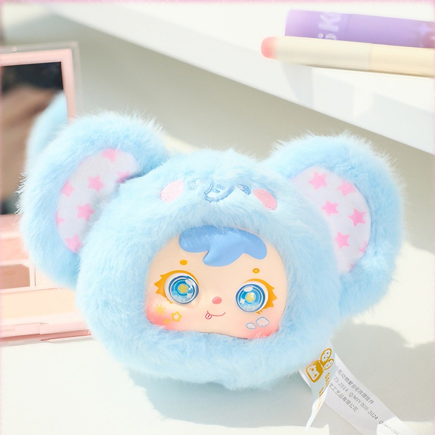 SAMUEL Animal Gathering Cute Makeup Mirror Blind Box, Portable Mirror, Gift for Girls(Random 1PCS)