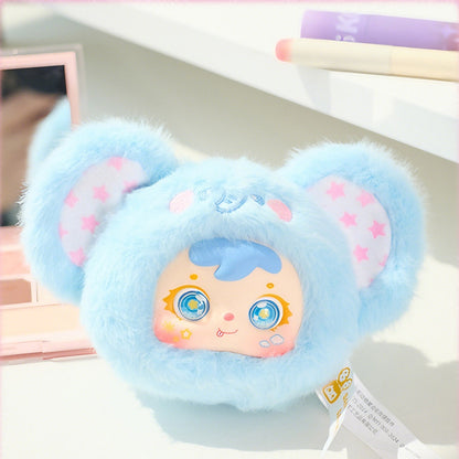 SAMUEL Animal Gathering Cute Makeup Mirror Blind Box, Portable Mirror, Gift for Girls(Random 1PCS)
