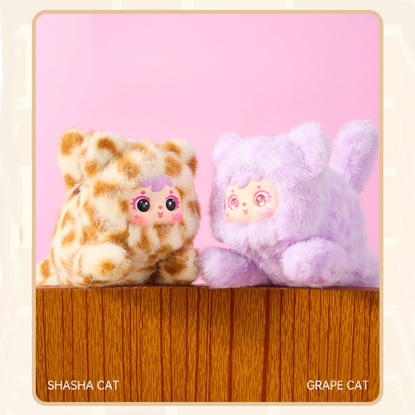 SAMUEL Creative Play Dolls Cute Moments Miao Miao Series Blind Boxes, Cute Hanging Decorations, Bag Accessories, Girls' Gifts