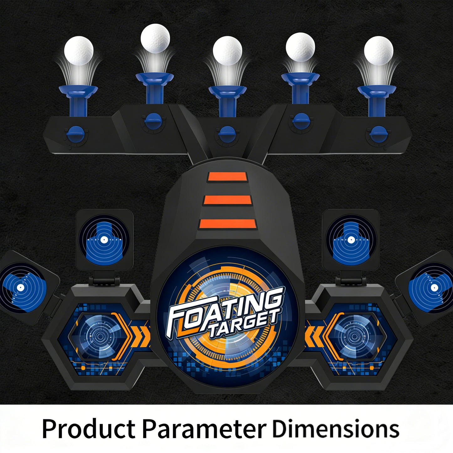 Electric Toy Gun Foam Dart Automatic Blaster Sniper Rifle,Hover Shot Game,Two-in-one Electric Flying Ball Target Toy Pistol,Realistic Toy Dart Hand Gun Soft Bullet Pistol Foam Shell Ejecting Blasters，Gifts for Boys Girls Adults Age 8+