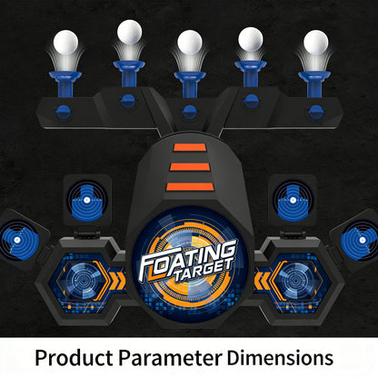 Electric Toy Gun Foam Dart Automatic Blaster Sniper Rifle,Hover Shot Game,Two-in-one Electric Flying Ball Target Toy Pistol,Realistic Toy Dart Hand Gun Soft Bullet Pistol Foam Shell Ejecting Blasters，Gifts for Boys Girls Adults Age 8+