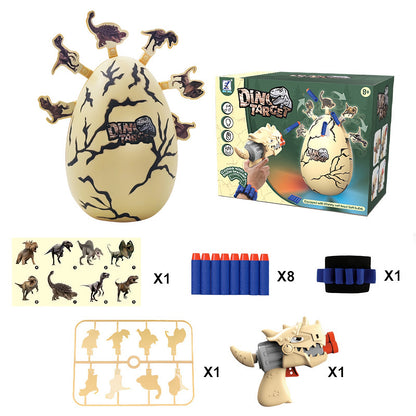 Electric Rotating Target Toy Gun, Lighted Music Soft-bullet Gun，Soft Foam Darts, Safe Competitive Fun, Gifts for Boys Girls Adults Age 8+