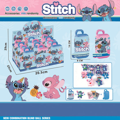 [2025 New]Stitch Little Emotions Series Figures Blind Box Figures, Random Design Action Figures Collectible Toys Home Decorations, Holiday Birthday Gifts for Girls and Boys, Single Box