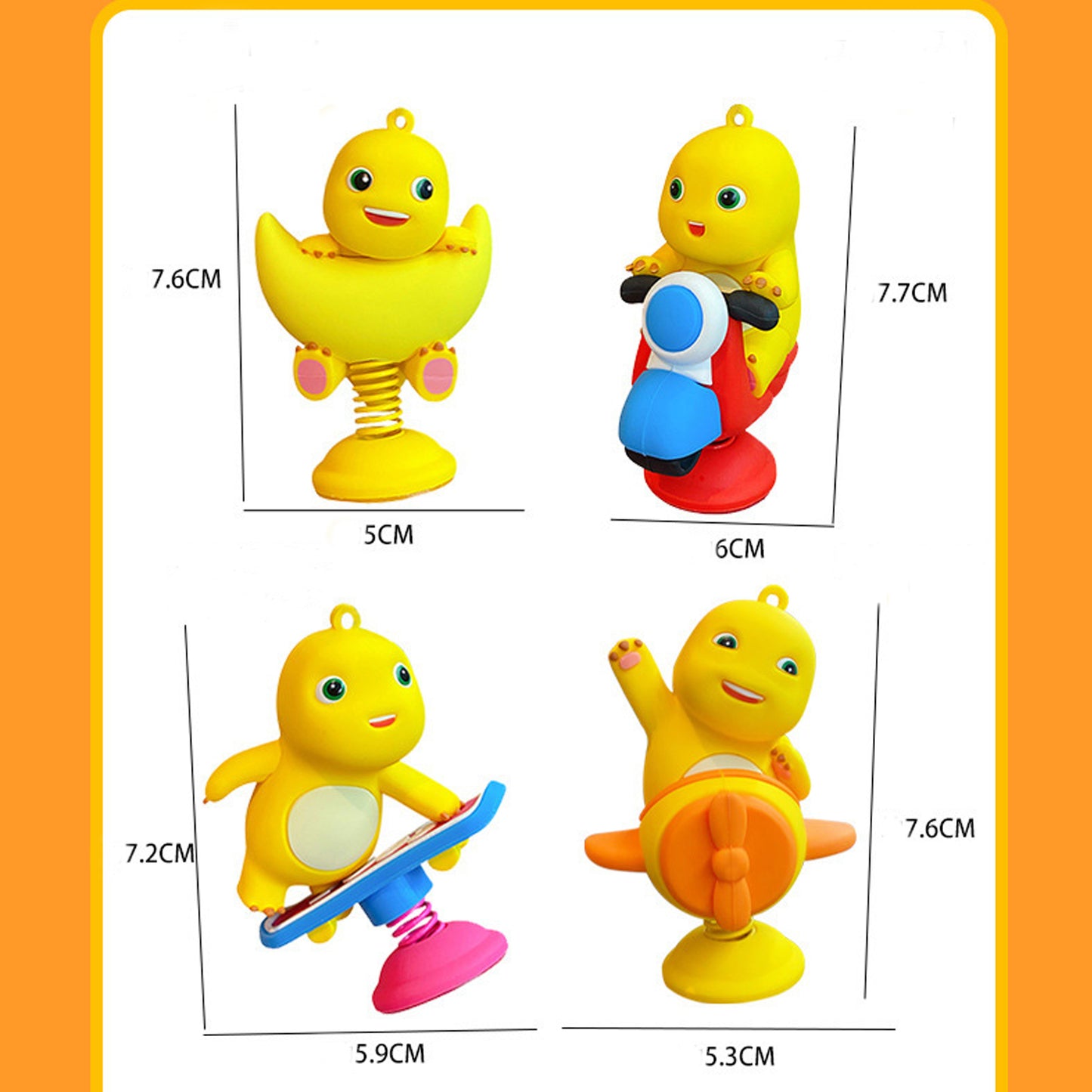 [2025 New]Ornaments Stocking StuffersBobble Head Cute Creative Dragon Shaking Car Dashboard House Shake Head Decoration Nice Gift