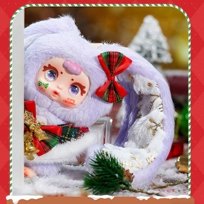 SAMUEL Candy Christmas Series Blind Box, Cute Fur Toy Pendant, Christmas&Birthday Gift（Random 1PCS）