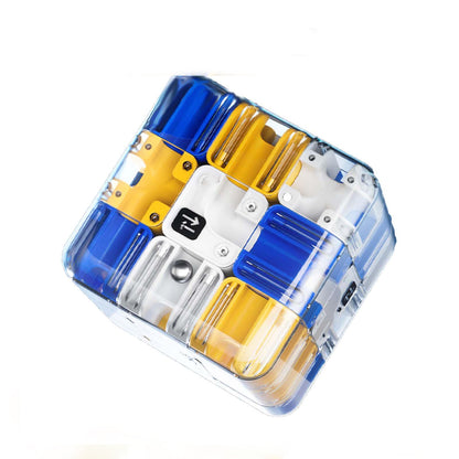 [2025 New]Large 3D Labyrinth Cube Puzzle - Engaging Brain Teaser Toy, 3D Maze Cube, Improve Spatial Recognition and Cultivate Logical Thinking, Educational Focus Game Gift for Adults Teens