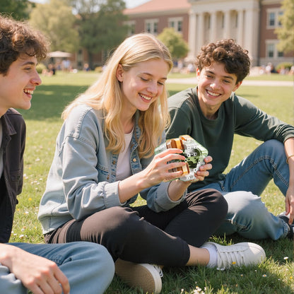 [2025 New]Large 3D Labyrinth Cube Puzzle - Engaging Brain Teaser Toy, 3D Maze Cube, Improve Spatial Recognition and Cultivate Logical Thinking, Educational Focus Game Gift for Adults Teens